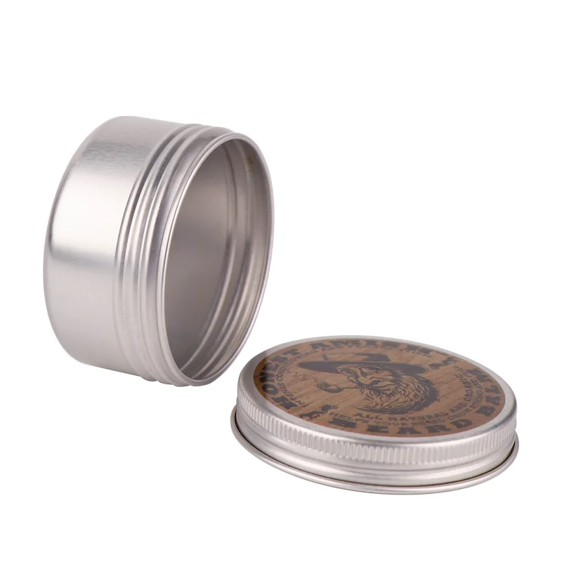 15g 30g 50g 80g 120g Empty metal aluminum candle jar with custom printing