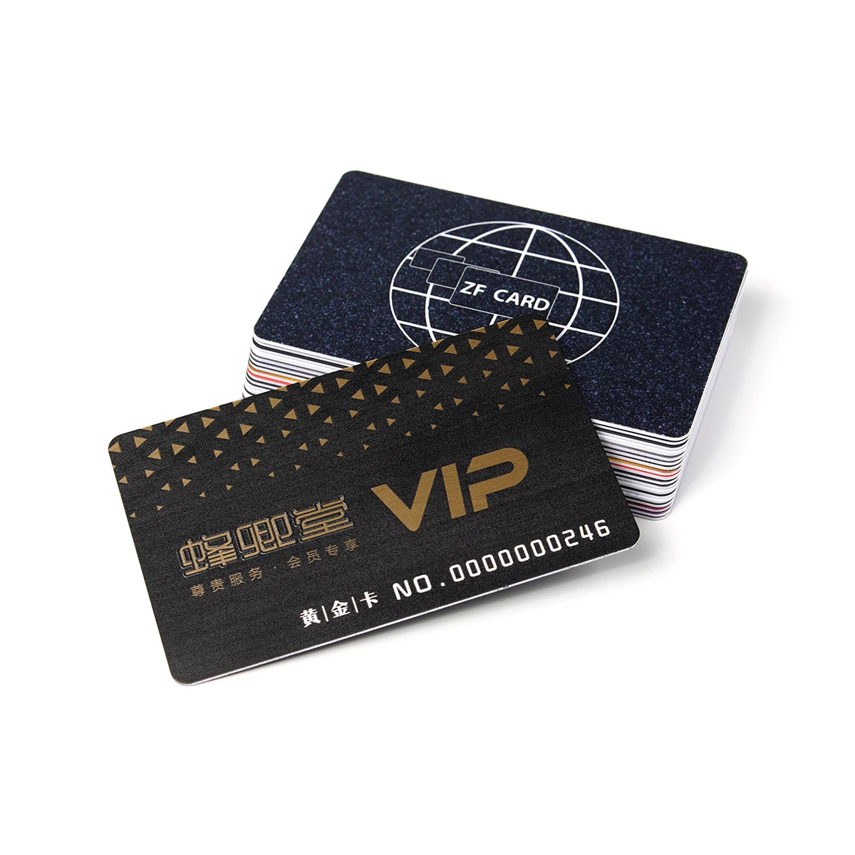 VIP card Custom  High Quality  Business  Card  without Chip  Printable cards manufacture