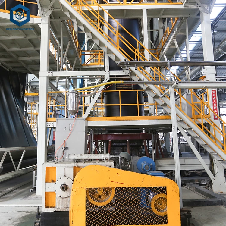 BPM Geosynthetics Waterproof Reinforced Antierosion Geomembrane Sheets for Landfill Project