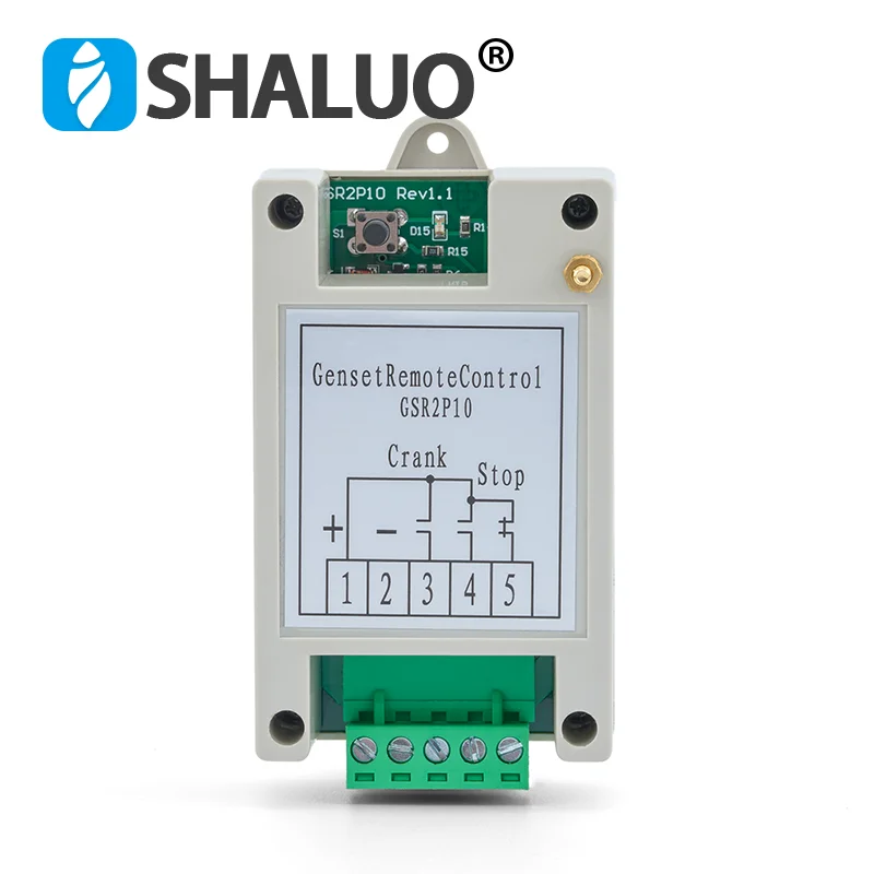 GSR2P10 two roads remote auto start stop generator controller engine module with antenna