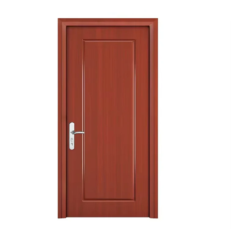 Popular Wooden Door Bedroom Door Indoor Free Entry Simple Modern Sturdy Compound Environmental Protect Door for Household