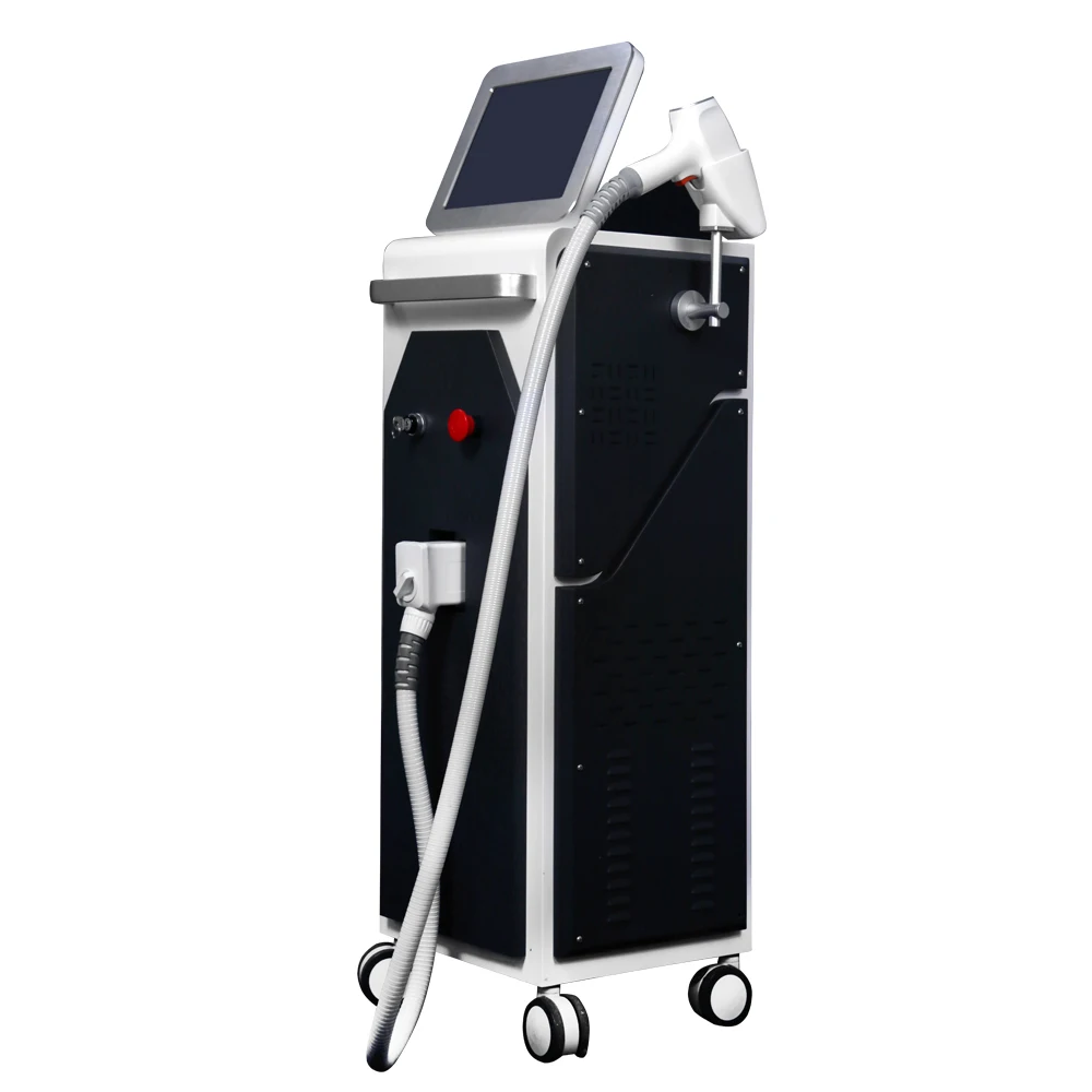 High Power 800w 1000w 1200w 10 Bar Triple Wavelength Diode Laser 755  808 1064 Hair Removal Triple Diode Laser