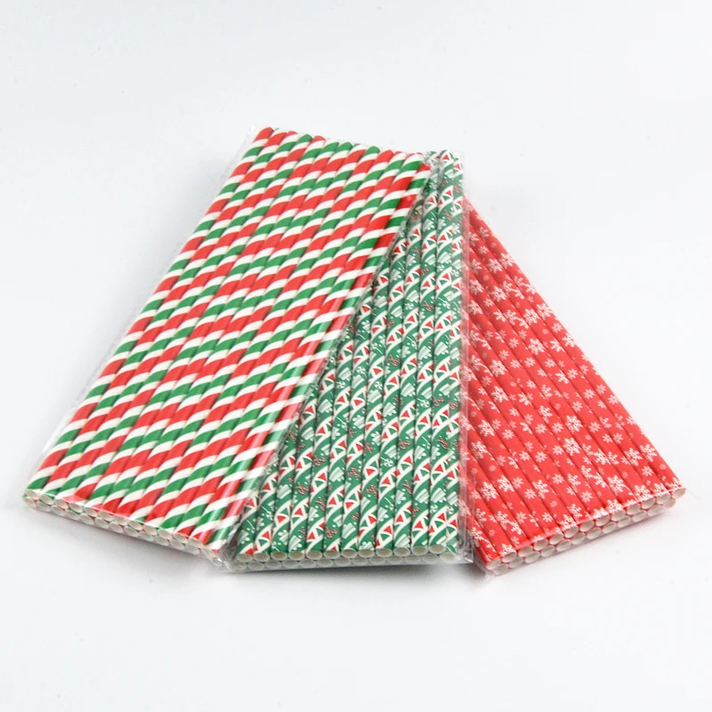 Disposable Pla Compostable Straws Pla Straws Print Custom Printed Paper Straw Juice And Other Drinks