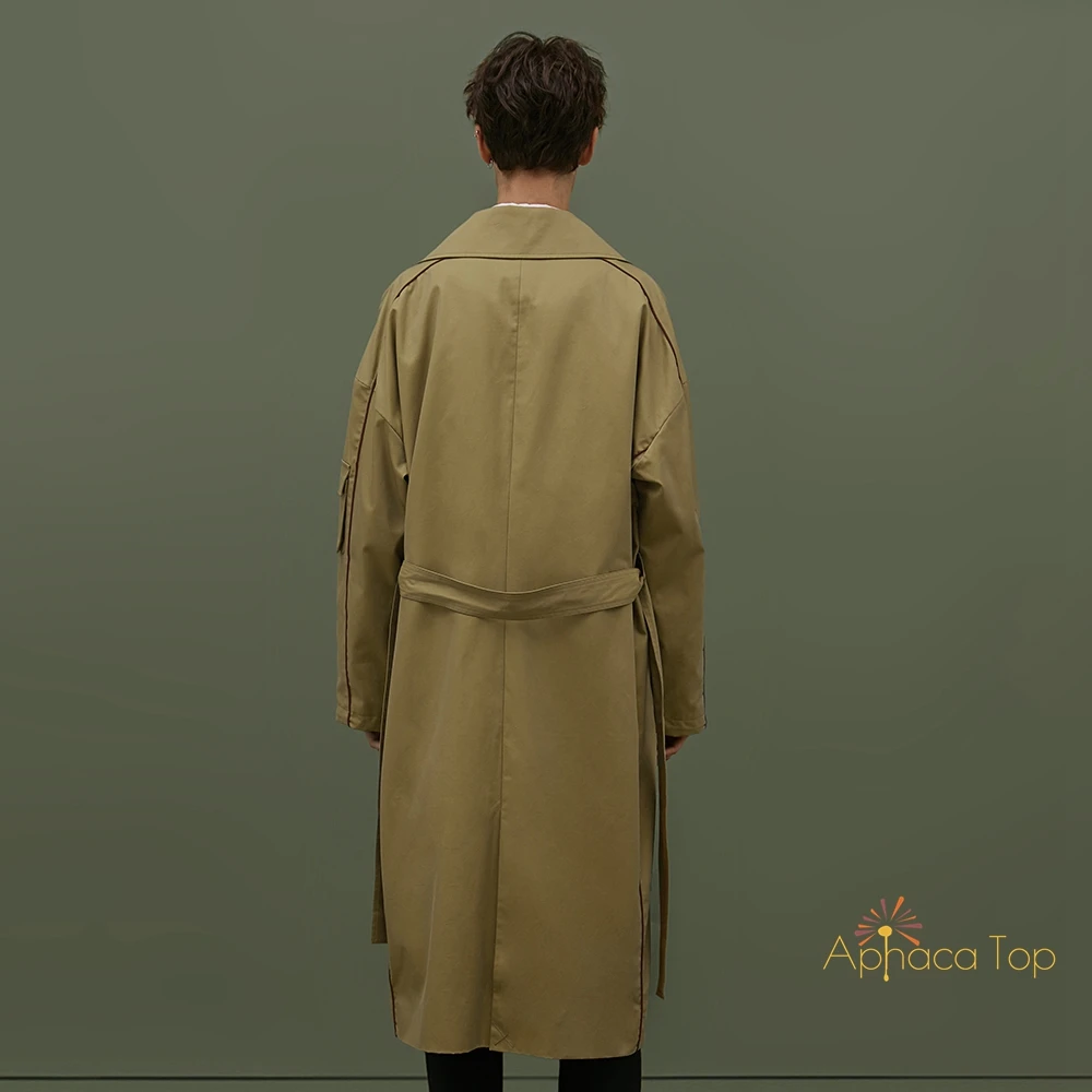 
APHACATOP 2020 OEM High Quality Trench Long Coats for Men 