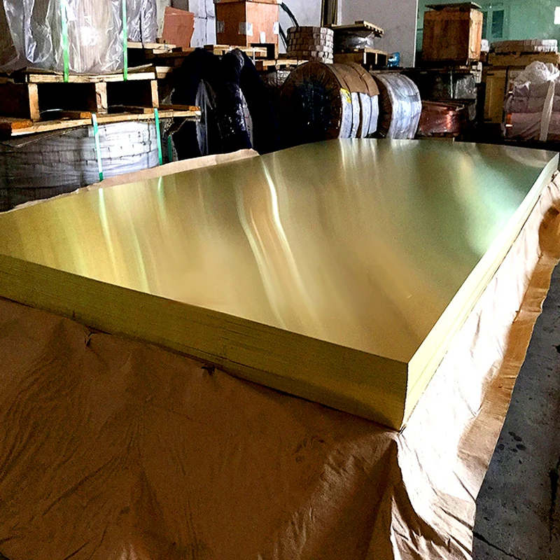 High Quality Baowu Brass plate Sheet Welding  Wholesale Price Customized Solid brass Sheet