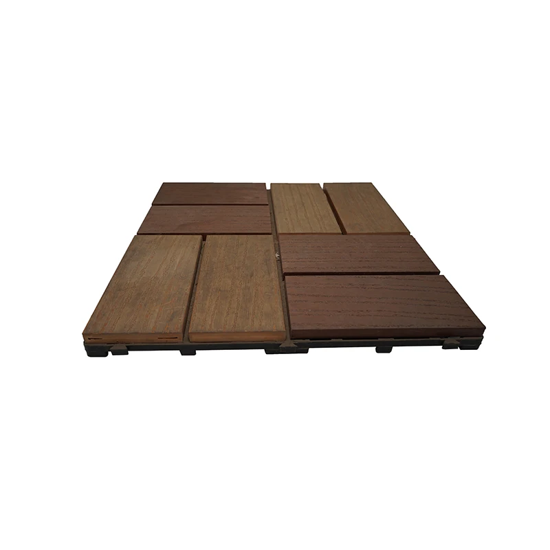 Factory price Stylish Skidproof Waterproof Fireproof WPC PVC Decking Outdoor