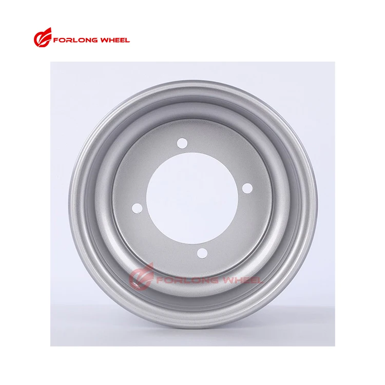 FORLONG Hot sales 19X7-8 20X7-8 21X7-8 Atv & Utv Wheels 8inch 4 hole steel wheels Rims