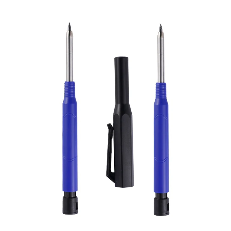 Wholesale Cheap Charcoal Graphite Middle Wooden Carpenter Pencil Chinese Factory Direct Selling Color Promotional Pencil