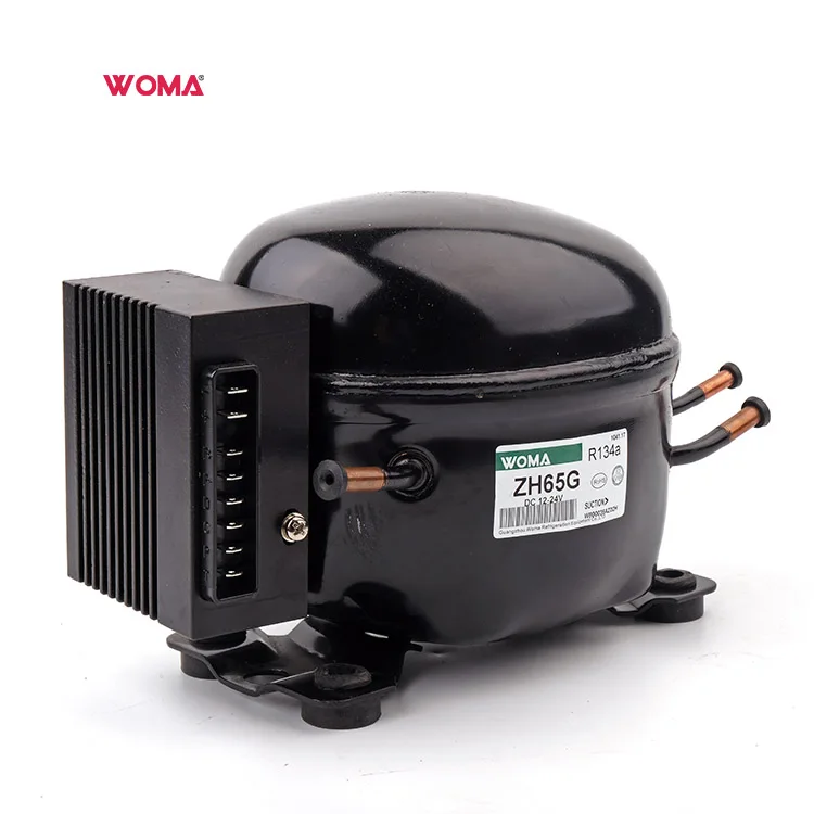 dc 12v 24v mini refrigerator compressor ZH65G R134a