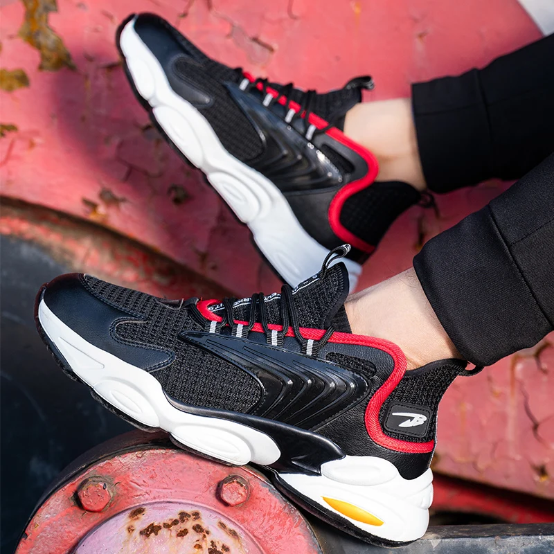 New Steel Toe Anti Smashing Anti Piercing Soft Breathable Wear Resistant and Non Slip Safety Shoes for Men