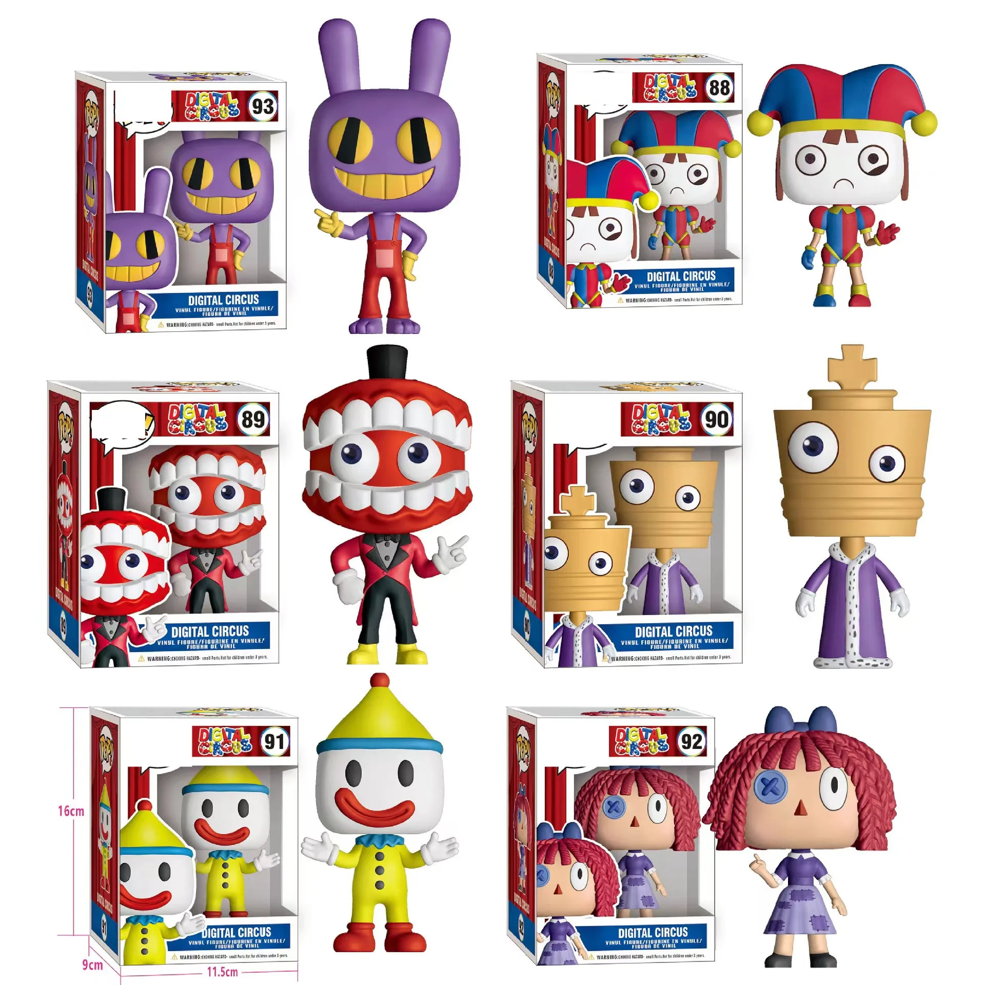 One Pieced Action Figure Japanese Anime Funkos POP Figure Goku Chanimalace Dragon Pocket POP Action Figure Color Box Unisex