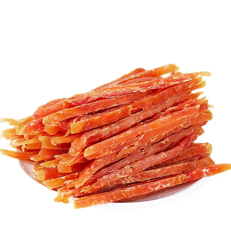 ODM OEM Dog snack   dry dog food beef roll  For training dogs to grind their teeth chicken wrapped cowhells molar stick