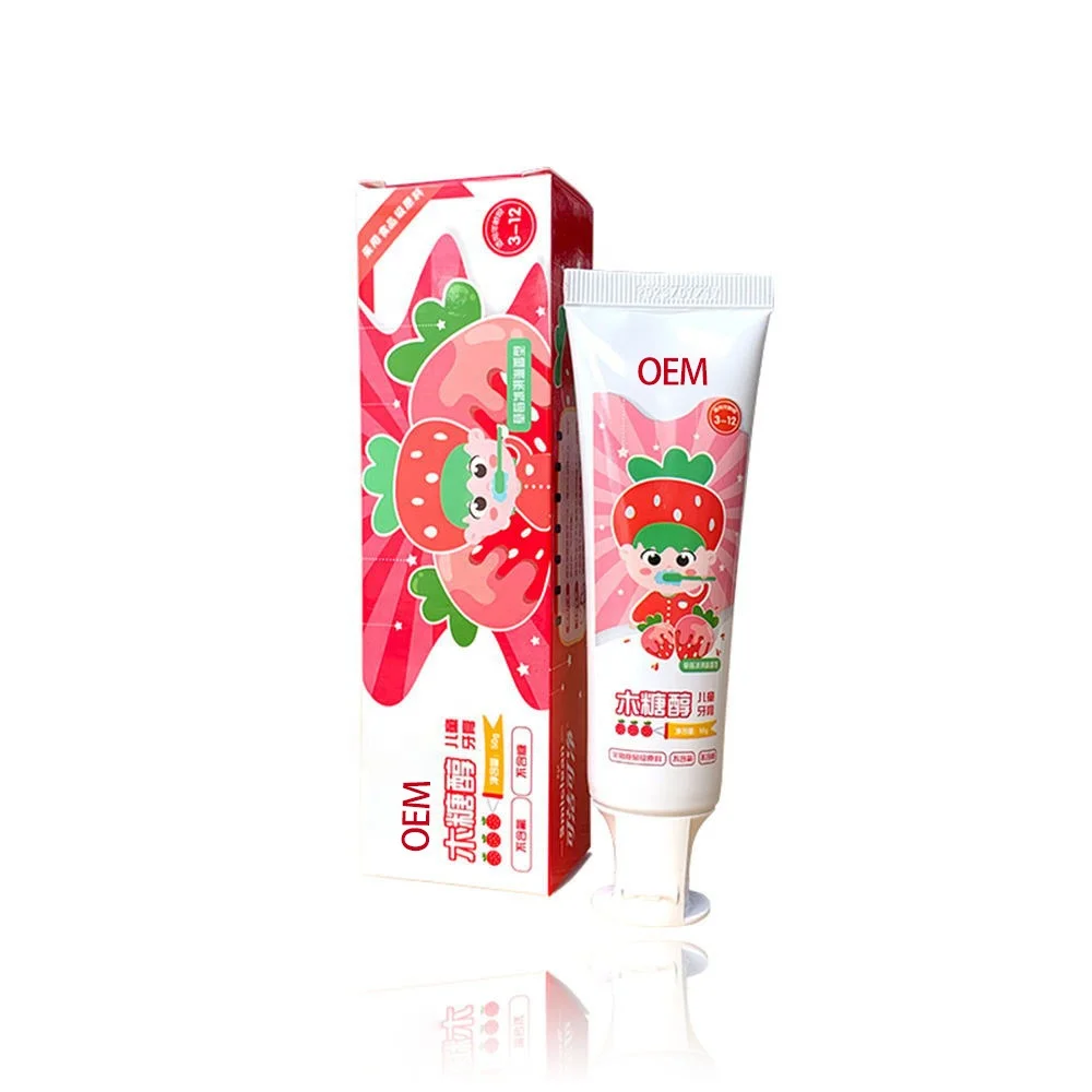 Dentifrice blanchissant  Natural kids toothpaste pasta de dientes para ninos/bebes/ninos child tooth paste