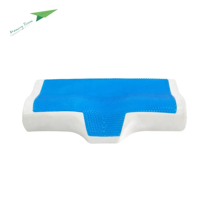 Amazon Hot-selling Ice-Cool Neck Support Memory Foam Pillow
