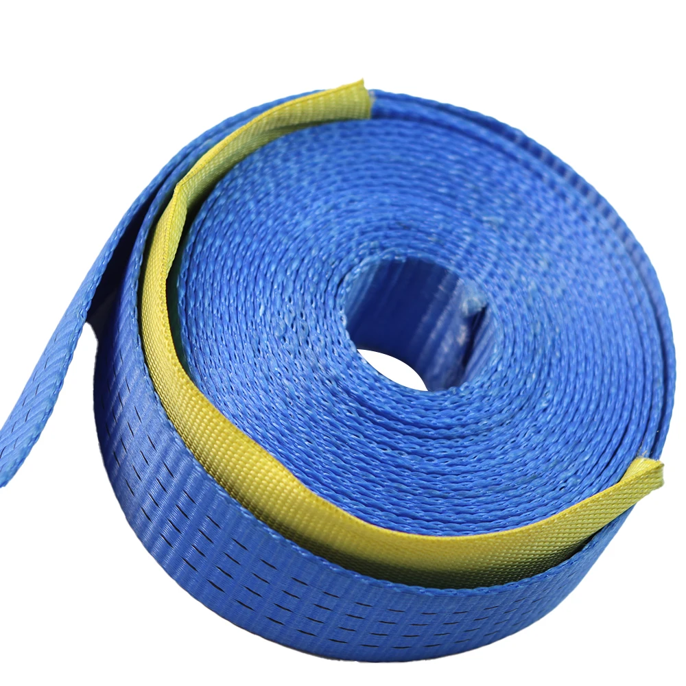 Ropenet  factory supply 6mm Polypropylene Blue Yellow Hauling Rope