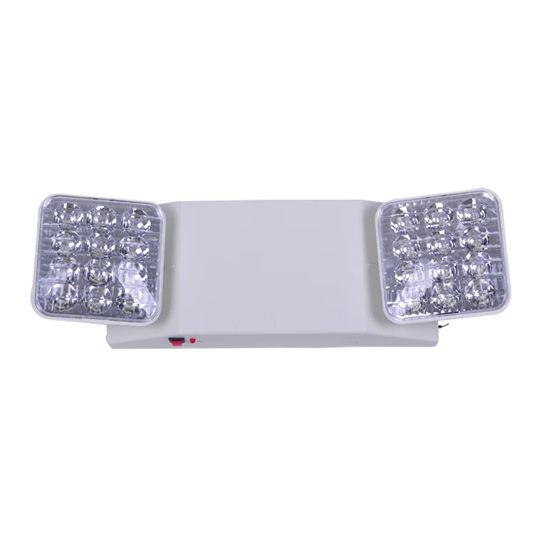 
LED Emergency Light Dual Head Square Lamp JLEU1 
