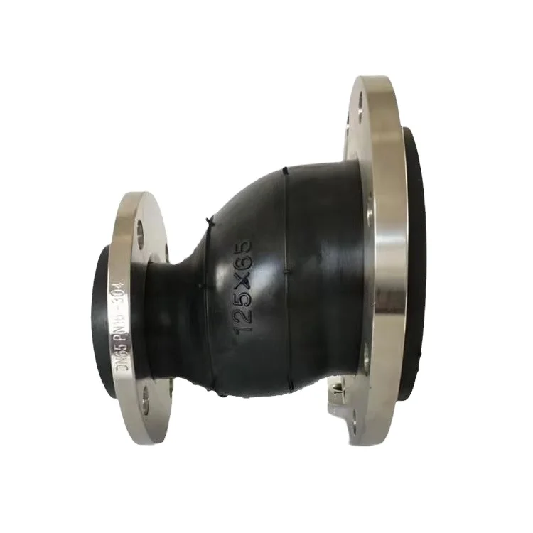 Din Pn16 Carbon Steel Galvanized Epdm Flange Compensator Concentric Reducing Rubber Joint
