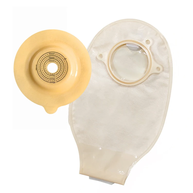 Hydrocolloid Skin Barrier Consumable Price Convex Colostomy Bag Wafer