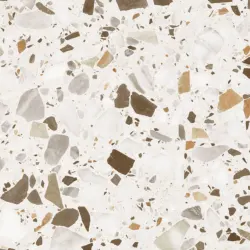 House Nice Glazed Porcelain Tile Coffee Color Terrazzo 600x600 Kitchen Floor Bedroom Flooring Cement High Glossy Tiles