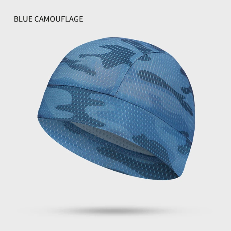 Moisture Wicking Breathable Elastic Ourdoor Sun Protection Quick-dry Ice Silk Riding Skull Cap