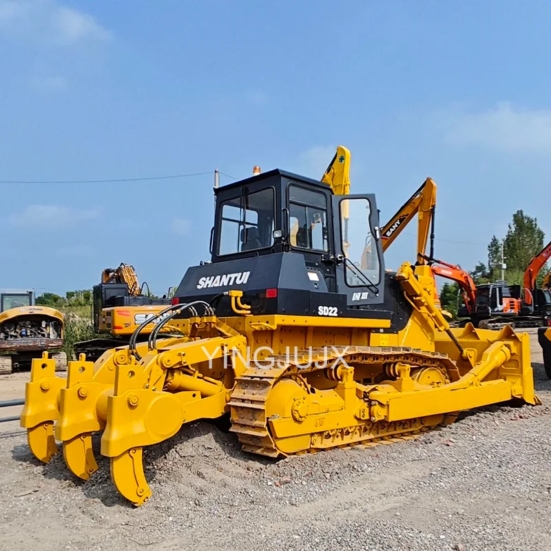 Лидер продаж Подержанный бульдозер б/у SHANTUI SD22 sd 22 конкурентная цена гидравлические экскаваторы бульдозеры для Shantui Sd22