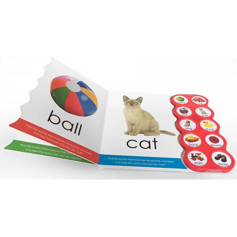 baby sound books/sound chip book/abc sound book