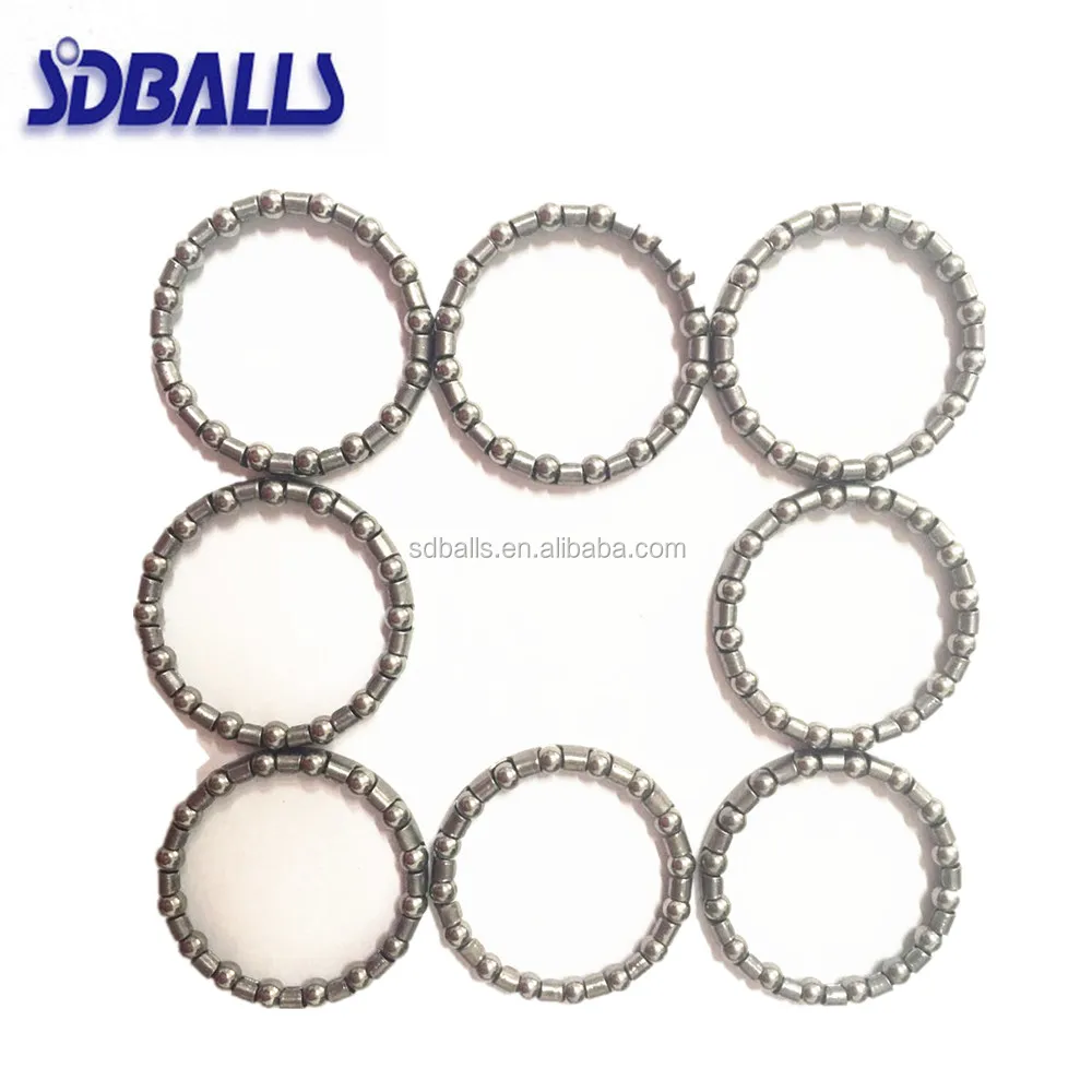 Детали для велосипеда 3,969 мм * 7 5,556 мм * 9 6,35 мм * 7 стальные шарикоподшипники