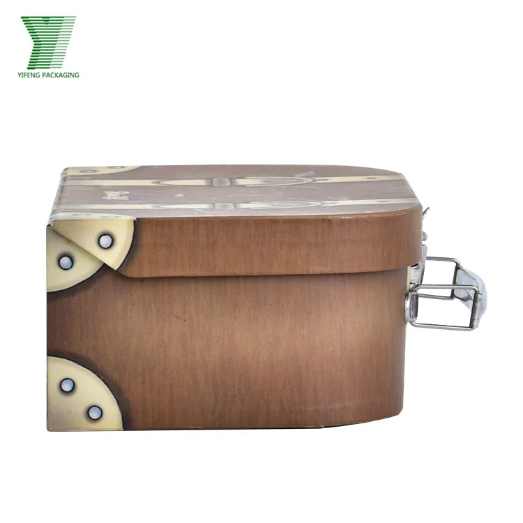 Personalised customized baby blankets packaging cardboard suitcase box wholesale early childhood toys set mystery paper boxes