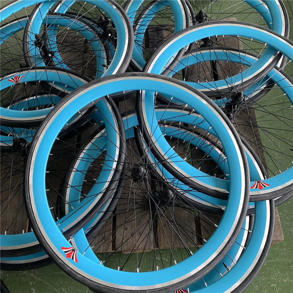  700C fixed gear bike fixie 6061 Aluminium 2 walls alloy rim