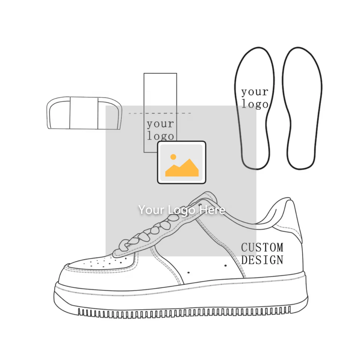 ODM OEM Made Manufacturer Skateboard Sneaker SBDunkes Low Top Men Sneaker Custom Shoe