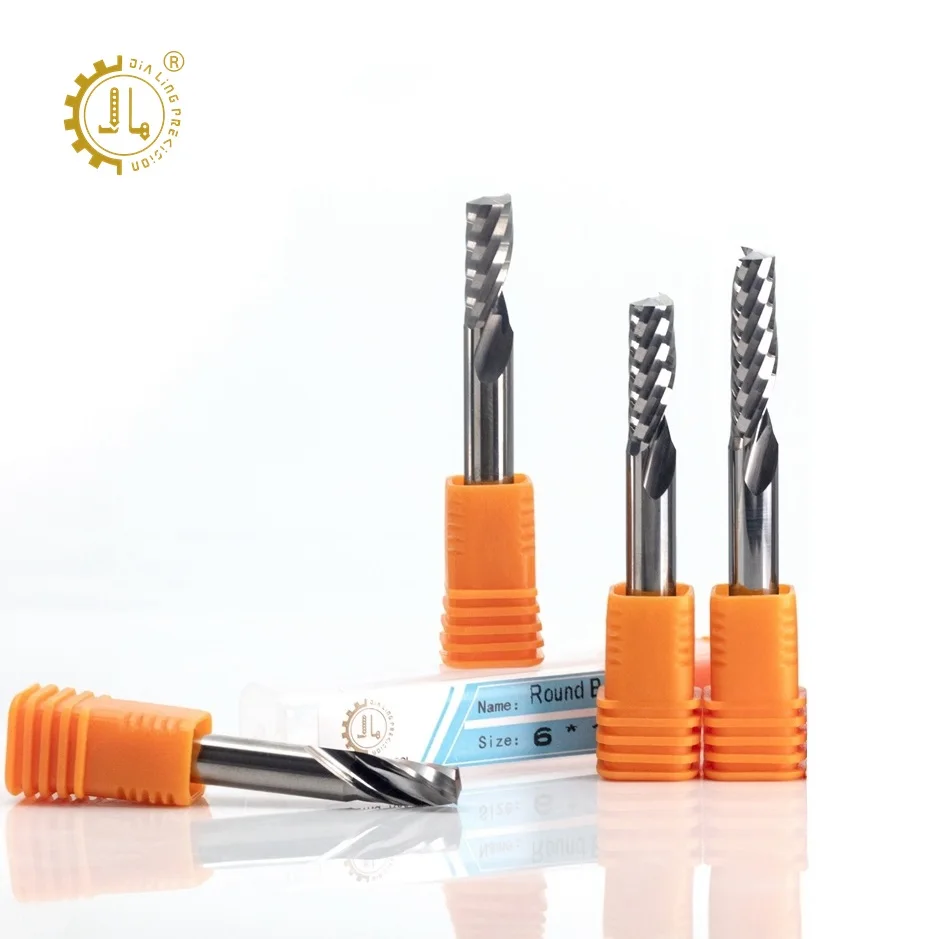 Carbide Endmill 10mm Acrylic Led Bit Upcut Spiral Router Bit 12 Shank