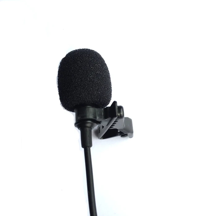 2020  new model Wholesale newest mini wired smartphone collar microphone lapel tie clipon external phone mic  for mobile phone