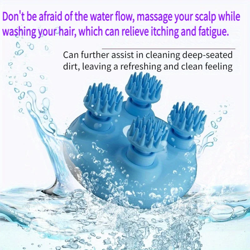 Head Massager Multi-function Automatic Hair Growth Instrument Massage Kneading The Whole Body Soul Extraction Massage