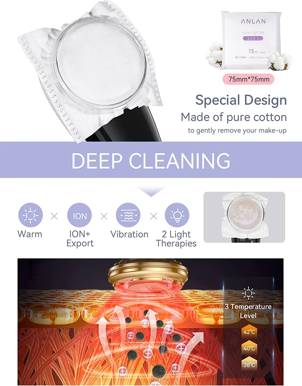 Europe Hot selling  Home Use Beauty Device Equipment Face Massager Light Therapy Anti Aging Skin Care Tool Beauty Instrument