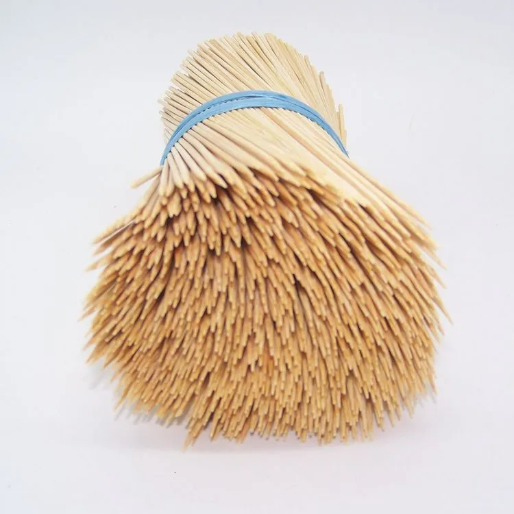 Wholesale customized teppo gun square knot marshmallow roasting wood stick smores brazilian bbq 18cm24cm 40cm 50cm bamboo skewer