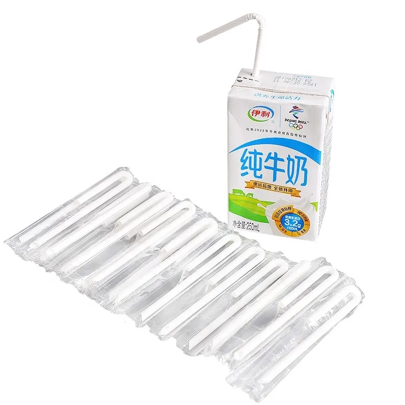 Gaoda 2022 milk straw Box milk juice bag straw packing machine Factory Supply U-shape straw packing machine Made In China