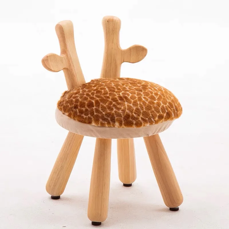 Solid Hardwood Kids Stool Naturally Finished Wooden Toddler Chair Table Set Age 3+ Family Wood Crafts Wooden Boxes Wall Signs