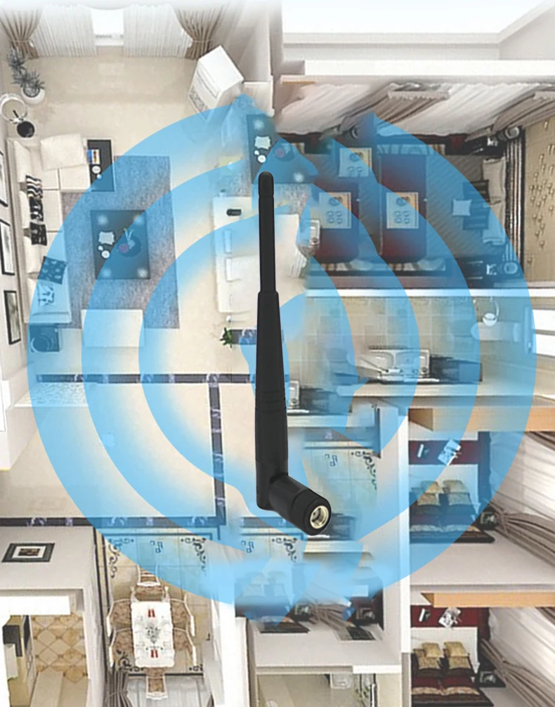 Hot sale Waterproof 3dbi 2.4ghz 5ghz High Gain Dual Band Outdoor Rubber Long Range Wifi Outdoor Antenna Wifi Antenna