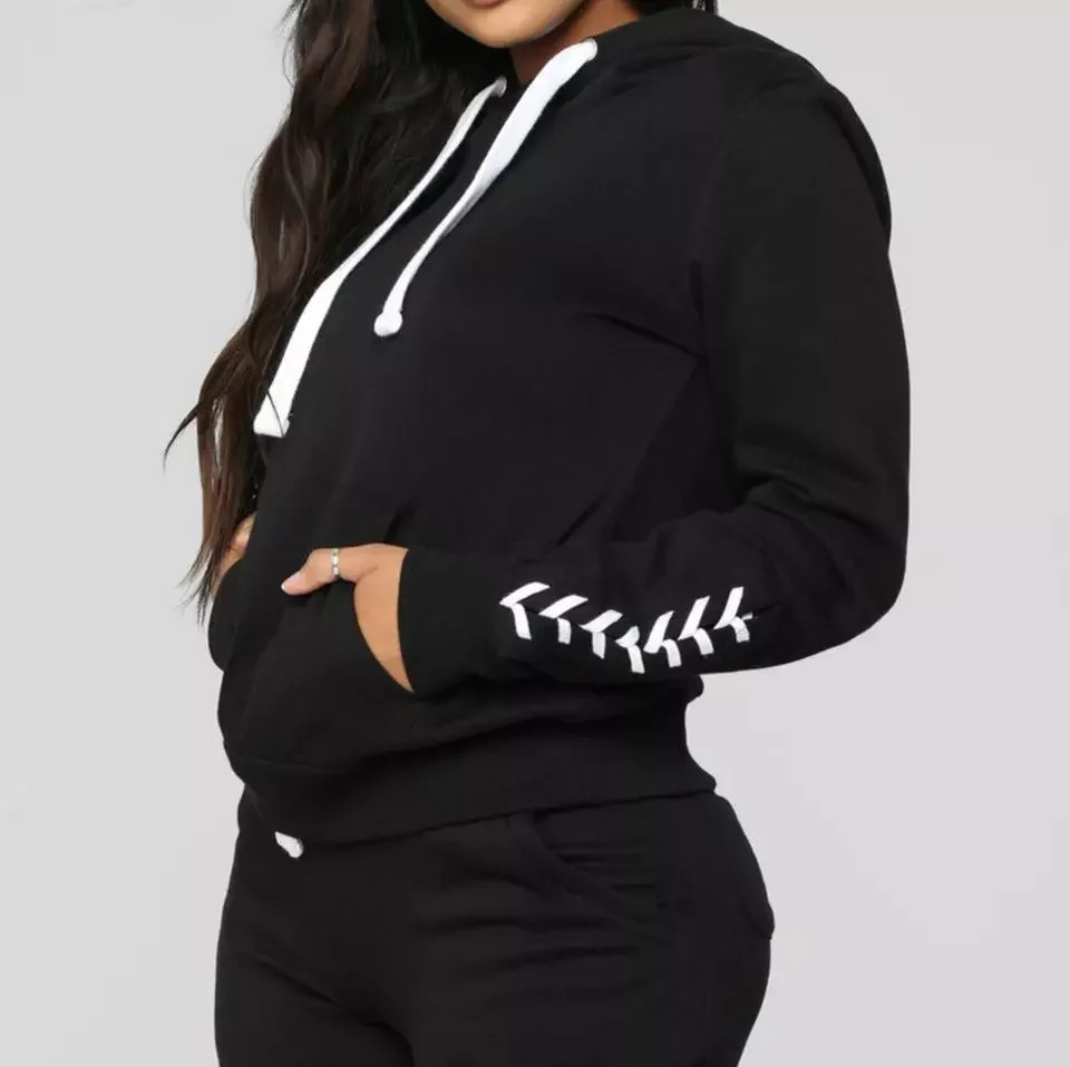 2023 The latest ladies cotton two-piece casual fashion pink suit Spring and autumn warm hot seller