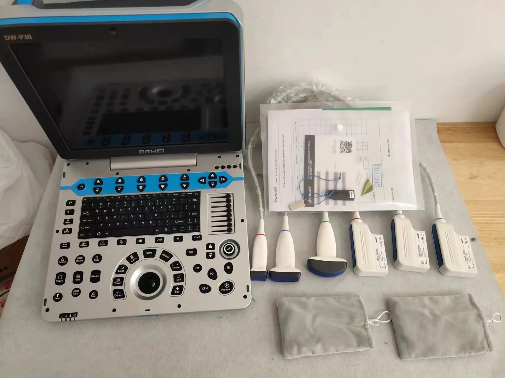 DW-P30 цветной ультразвуковой диагностический сканер