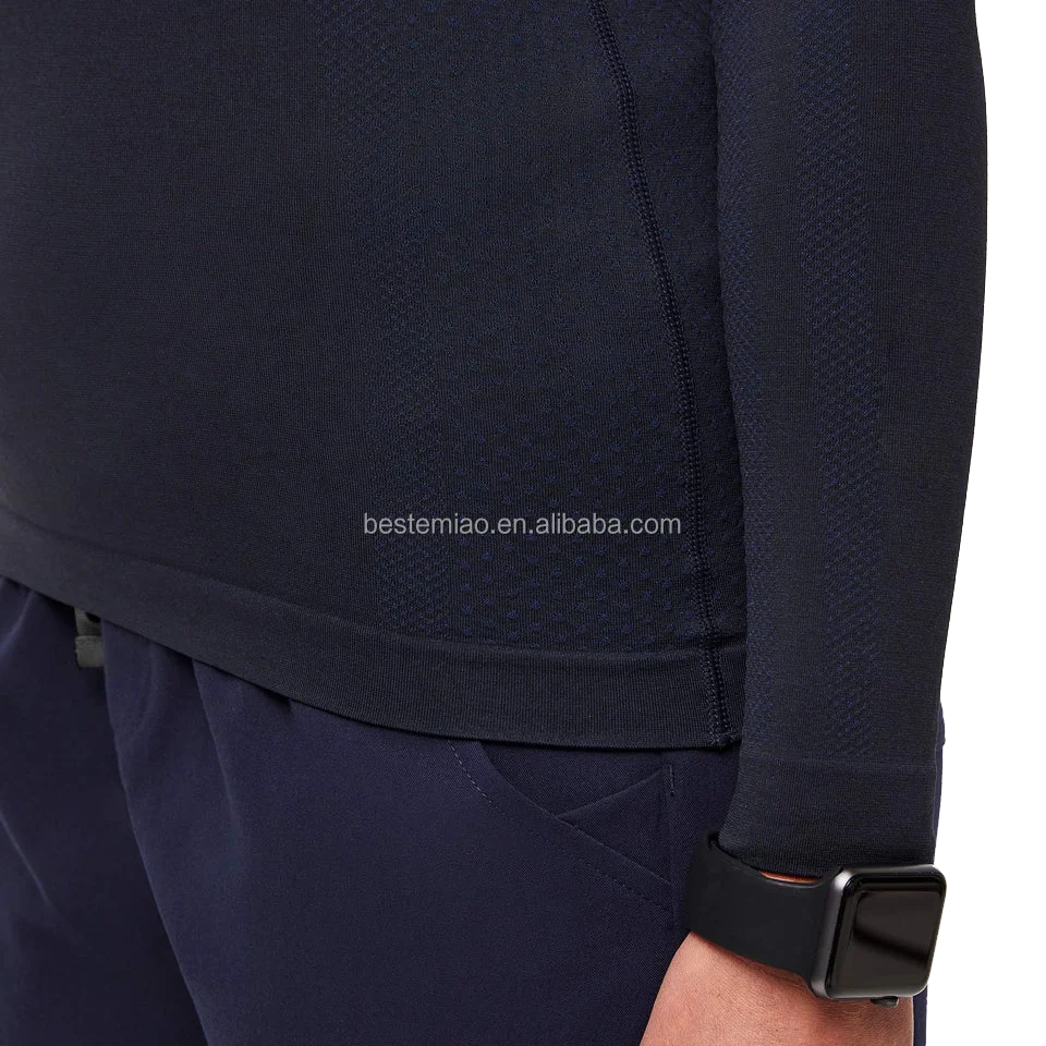 High Quality Women Super Soft Long Sleeve Underscrub Black Scrub T shirt