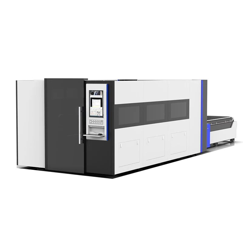 OEM fiber laser cutting machine CNC metal cutting machine with fiber laser source