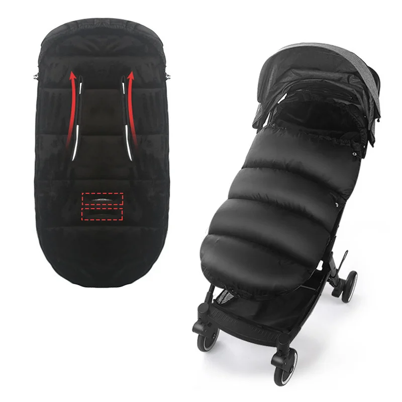 Best Selling Baby Sleeping Bags Keep Warm Lightweight Non Slip Stroller Footmuff with Zipper