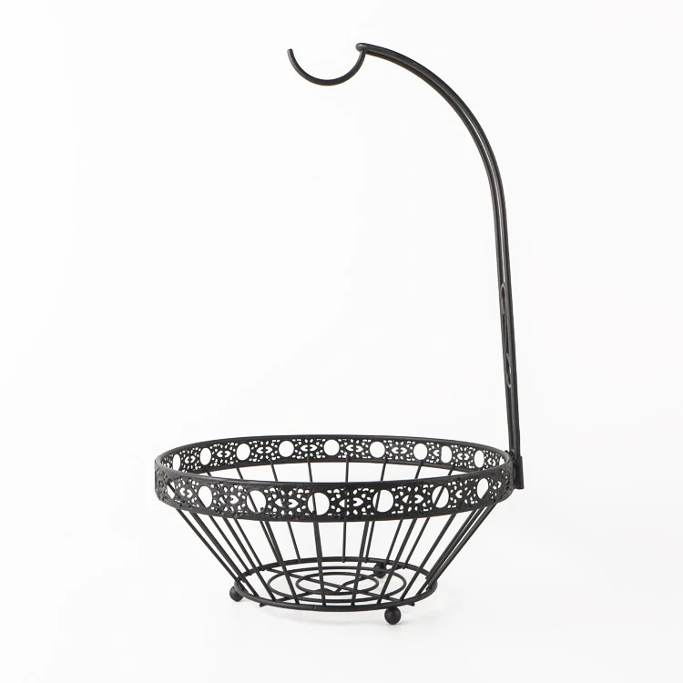 Wholesale metal wire fruit storage basket