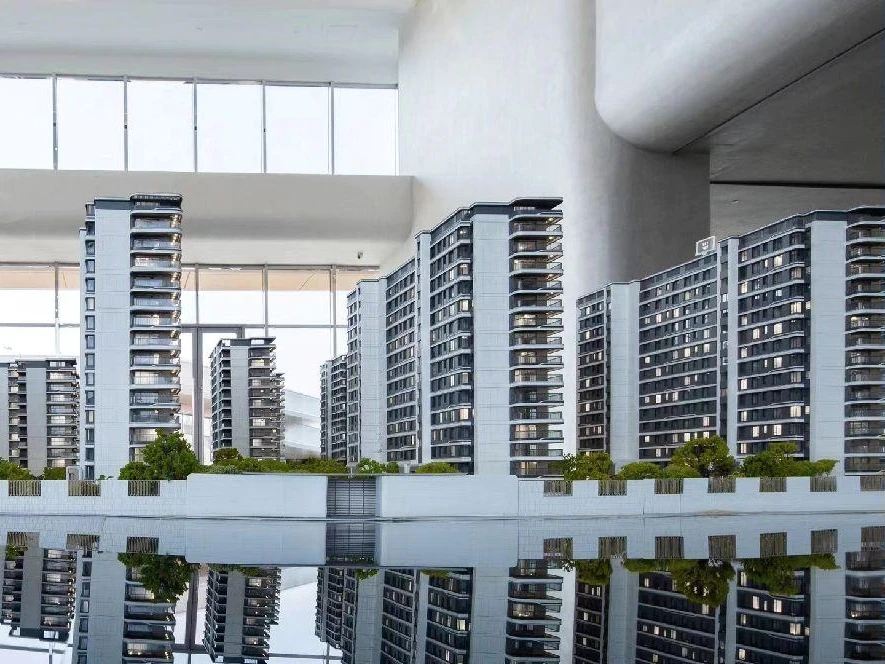 2023 New Real Estate Architectural Model Residential Architecture Models Exquisite Indoor Scenery