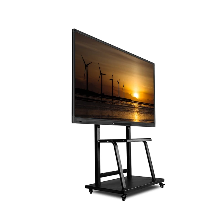 
65'75'85'98' 4k lcd all in one pc interactive multitouch smart whiteboard kiosk 