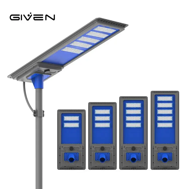 Low Price Aluminum Highway Rainproof IP66 40W 50W 60W 80W 100W 120W All In One Solar Led Streetlight