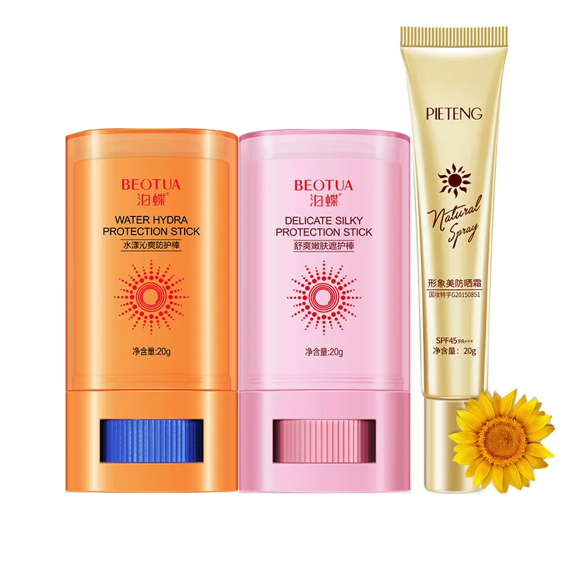 Быстрая доставка, Spf 30 45 50, экстракт витамина Е, увлажняющая Освежающая Солнцезащитная палочка, Солнцезащитная палочка