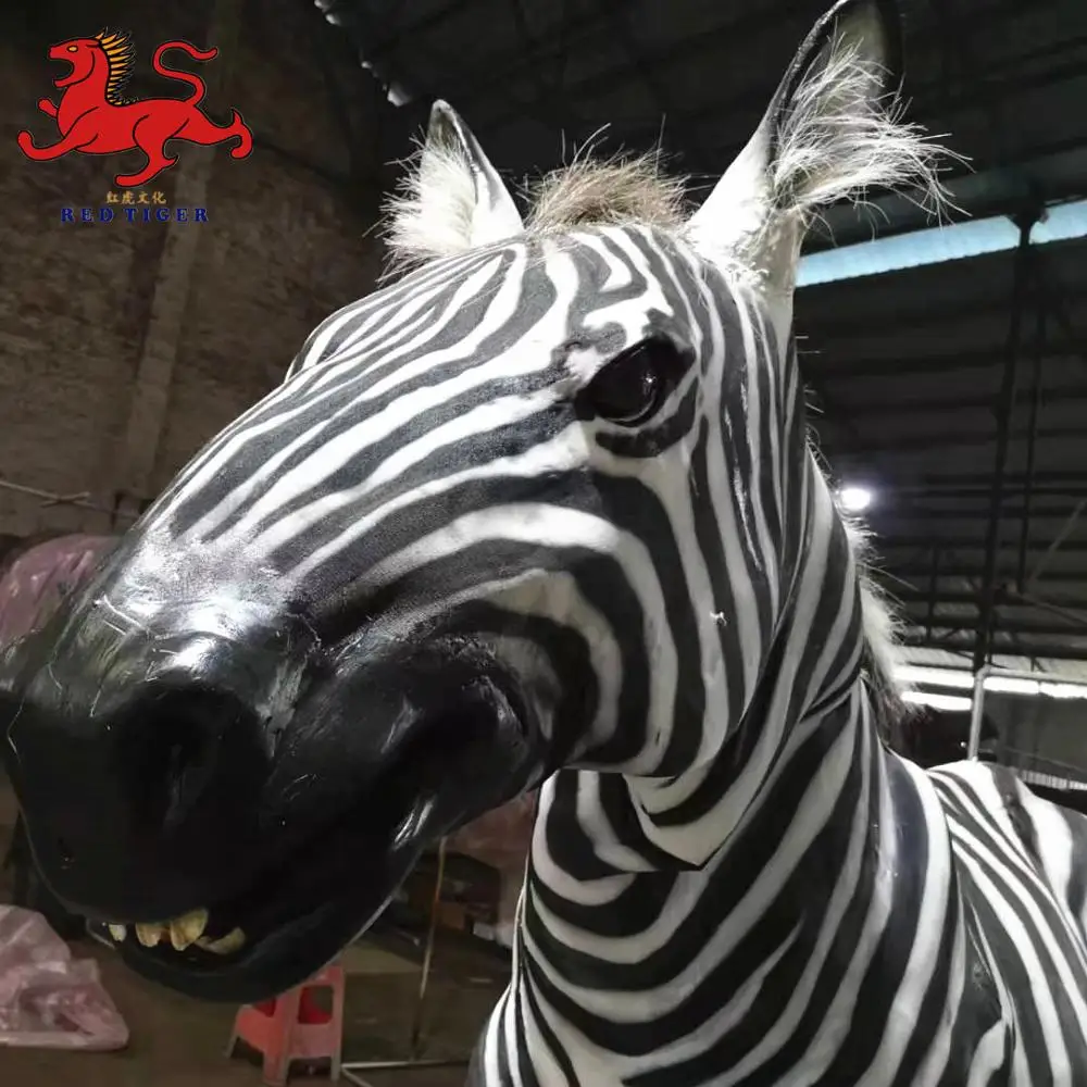 High Simulation Animatronic Zebra costume animal costume for sale