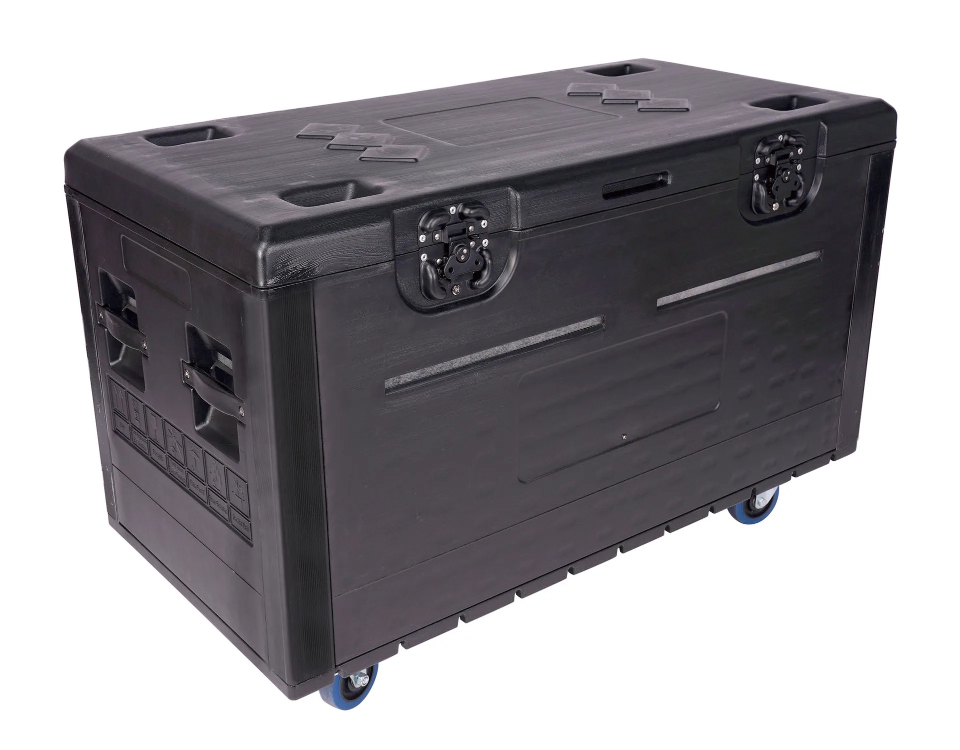 detachable save space HDPE plastic flight road cases for stage sharpy light 230W 260W 5r 7R 9r beam 230 moving head light